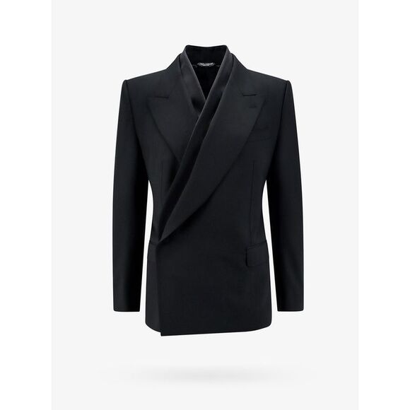 Dolce & Gabbana Black Jackets - Blazers Men